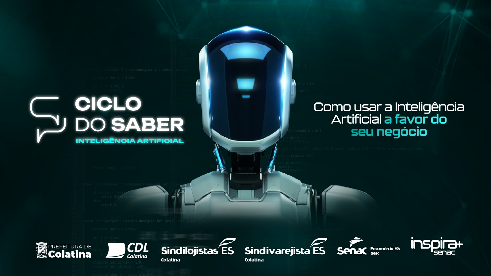 Senac de Colatina promove evento voltado ao uso da Inteligência Artificial nas empresas