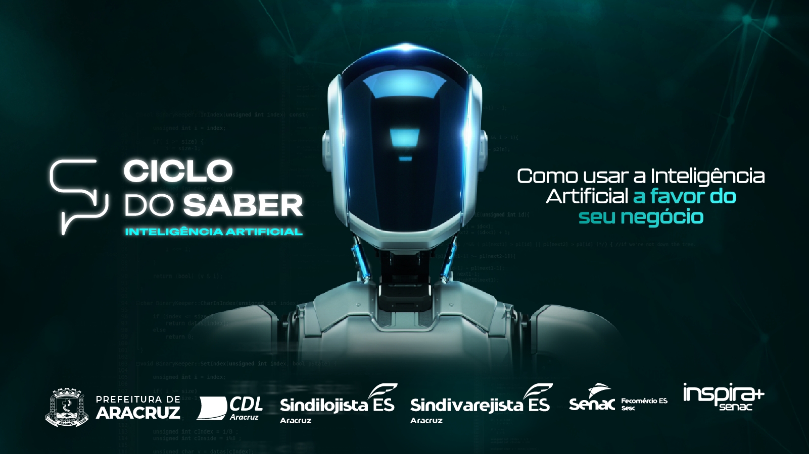 Senac-ES realiza Ciclo do Saber com foco em Inteligência Artificial em Aracruz na próxima segunda (17)